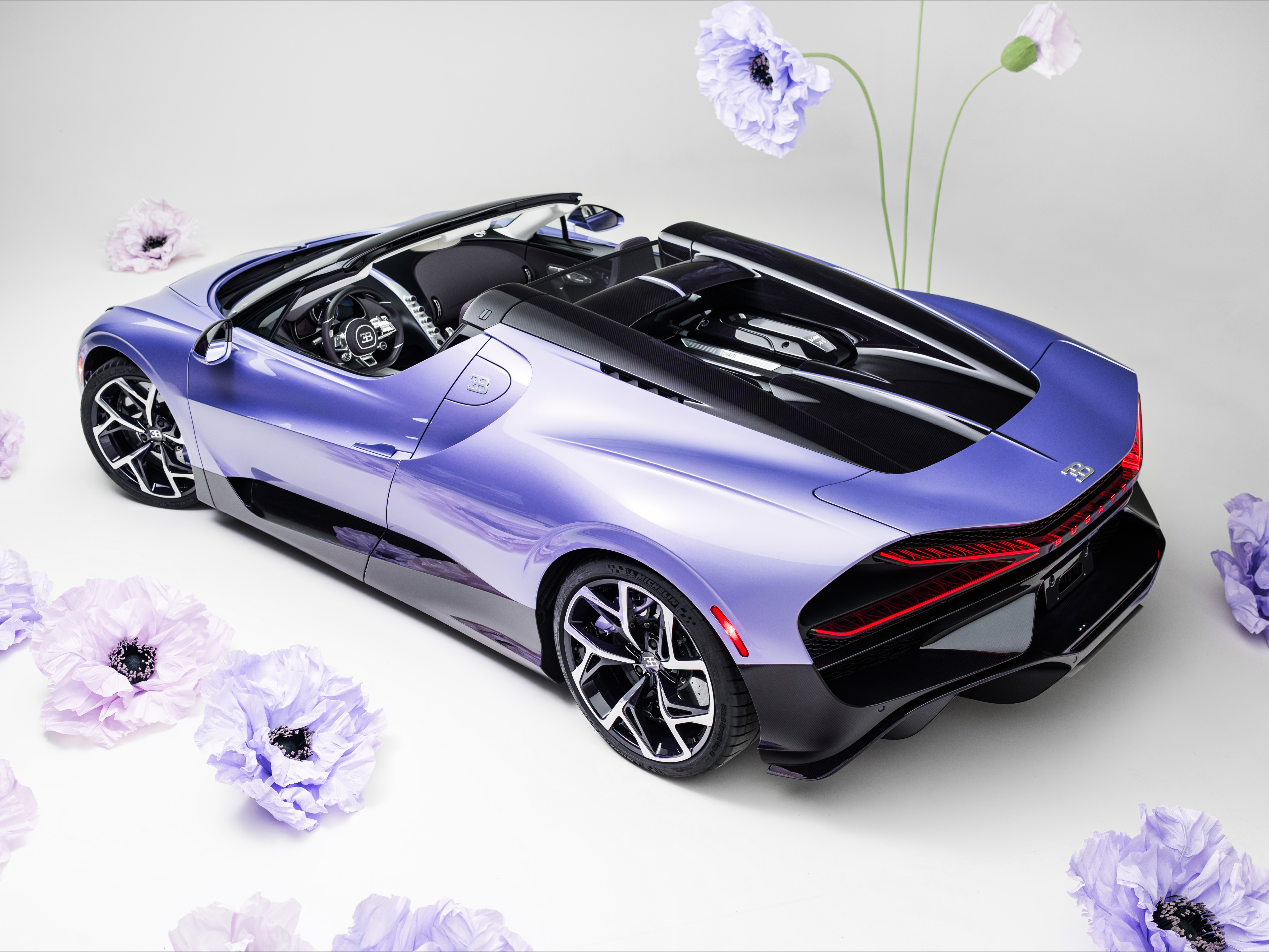 The W16 Mistral 'Caroline' by Bugatti Sur Mesure is a heartfelt celebration of family.